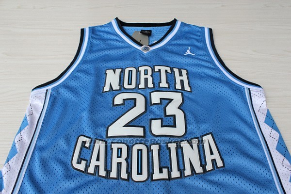 Maglia NCAA North Carolina Tar Heels Michael Jordan #23 Blu